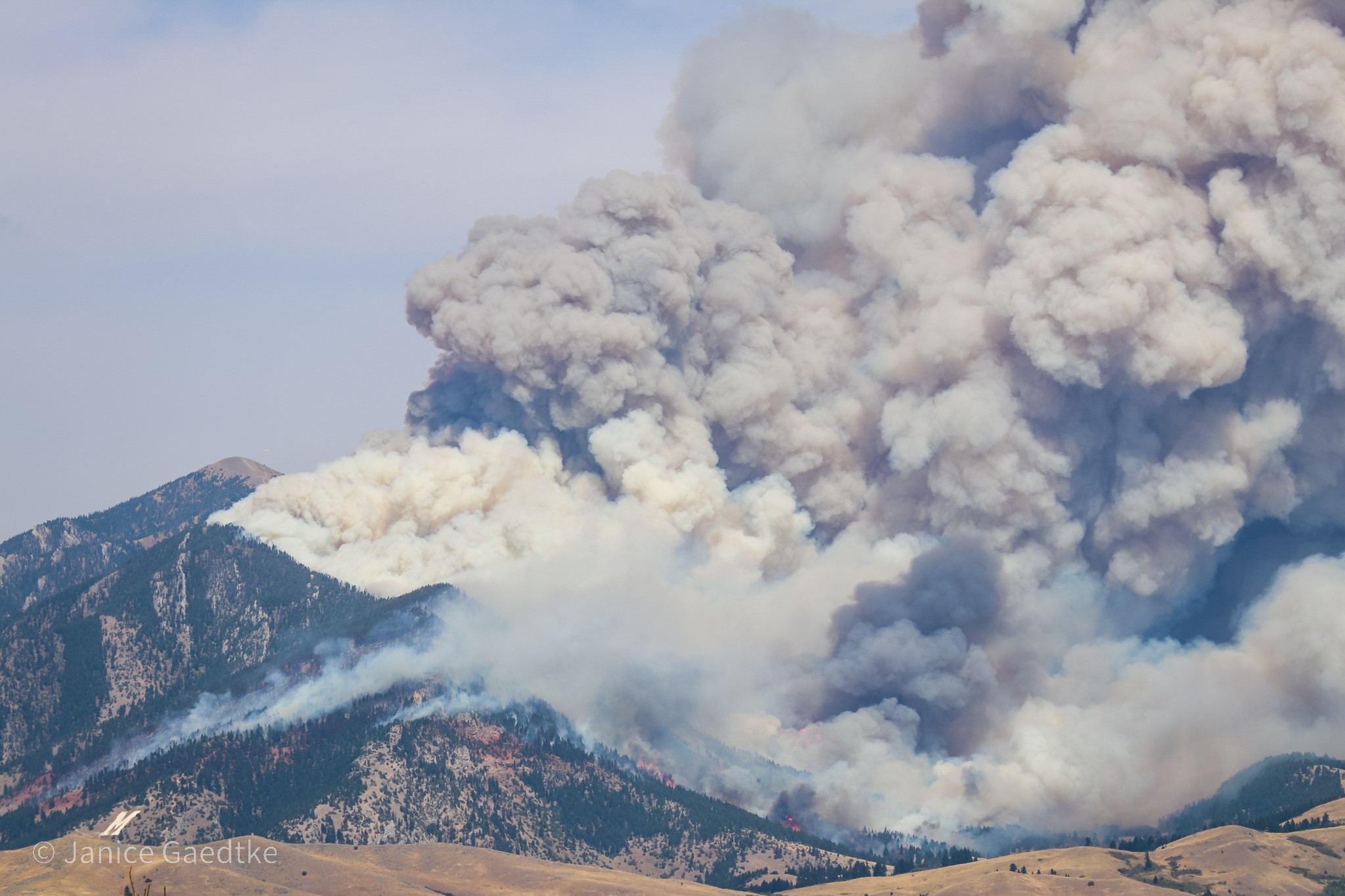Bridger fire