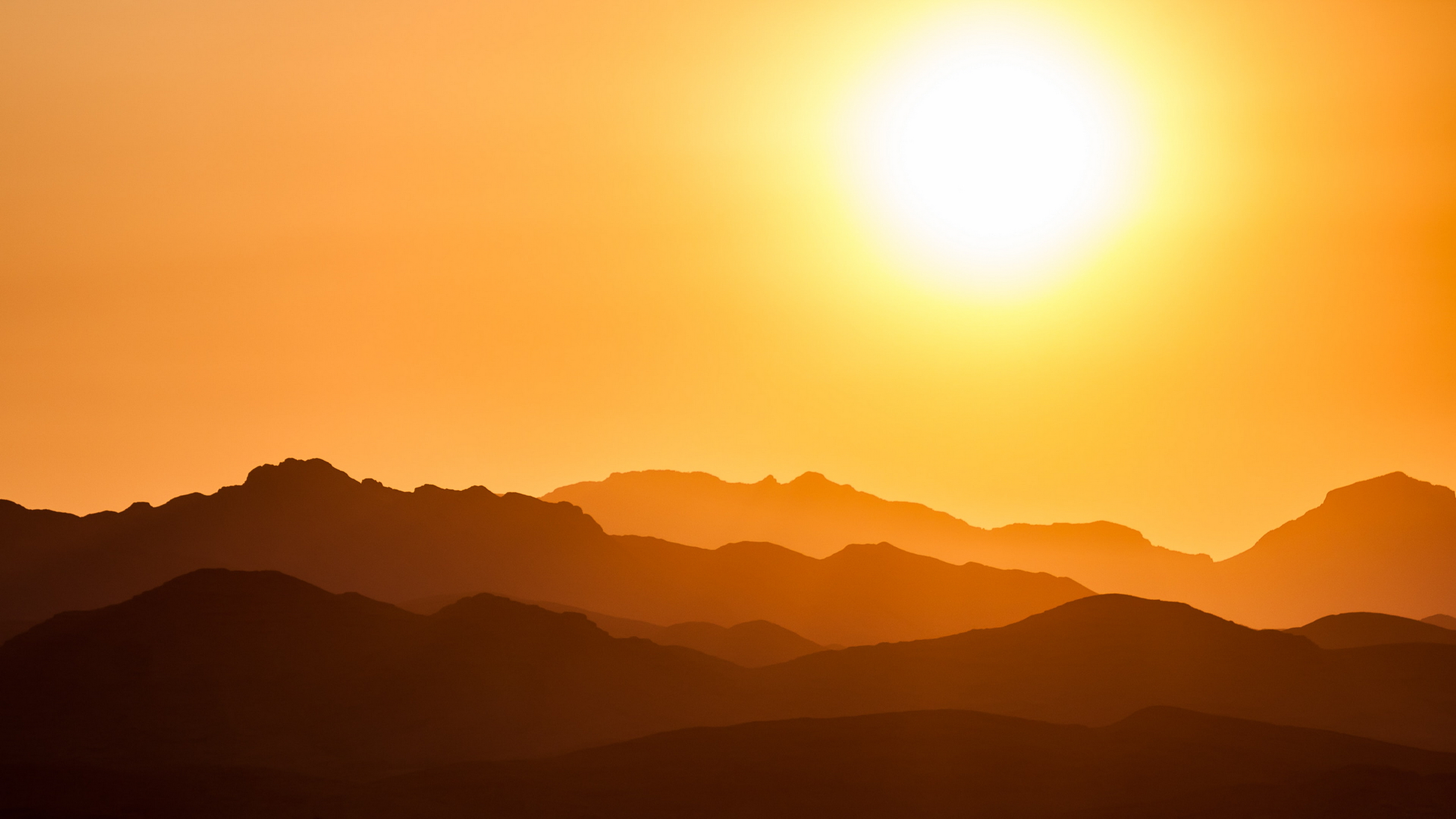 Hot sun